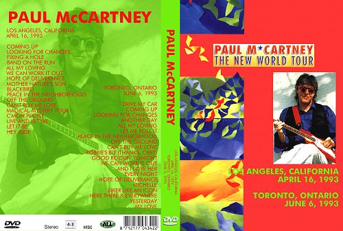 Paul mccartney live. Paul MCCARTNEY 1993. Paul MCCARTNEY: New (CD). MCCARTNEY Paul "New".
