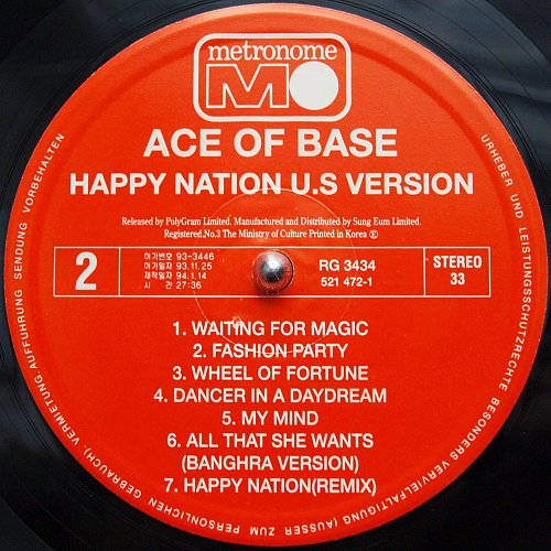 Песня happy nation speed up. Ace of Base 1992. Ace of Base 1993 Happy Nation. Happy Nation Ace of Base пластинка. Young and proud Ace of Base.