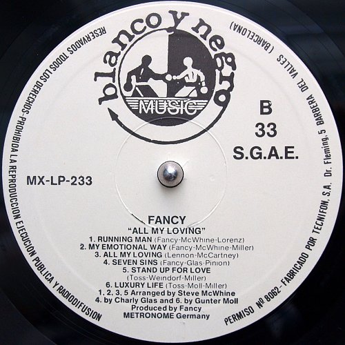 All my loving. Fancy 1989. Fancy all my loving 1989. Пластинки Фэнси. Fancy "all my loving".