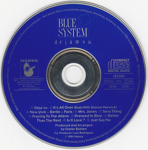 Blues system org. Blue System deja vu. Blue System обложка. Blue System body Heat 1988. Blue System обложки альбомов.