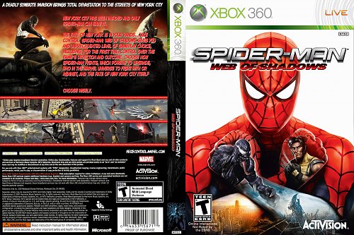 Web of shadow xbox 360. Web of shadow xbox 360. Xbox one spider man web of shadow. Spider man web of shadows ps3. Диск для хбокс 360 spider man.