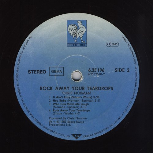 Rock away. Rock away. Rock away. Born to rock. Chris norman 1982 album.