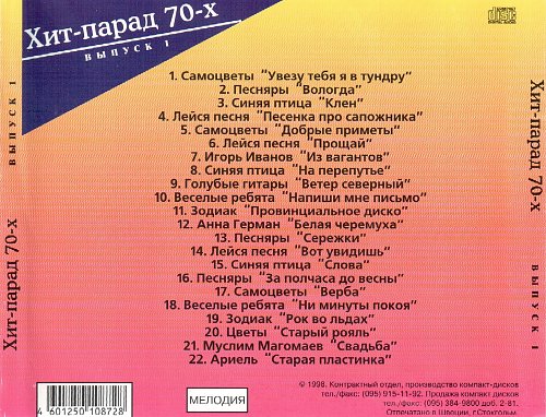 Хит парад презентация