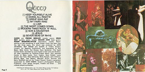 Круг королева текст. Queen Queen 1973. Queen 1973 CD. Книга May Queen. Постер Queen 1973 года.