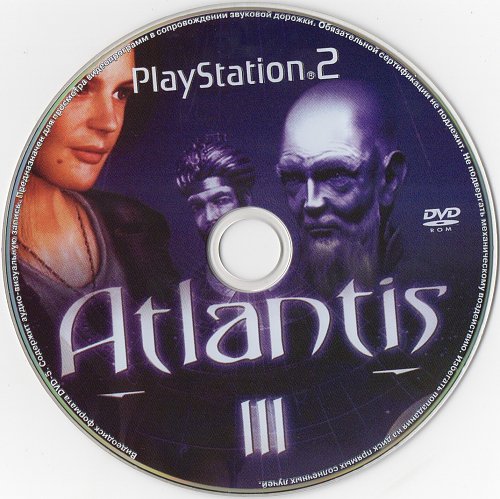 Atlantis 3. Atlantis 3 ps2. Atlantis III: the New World ps2.