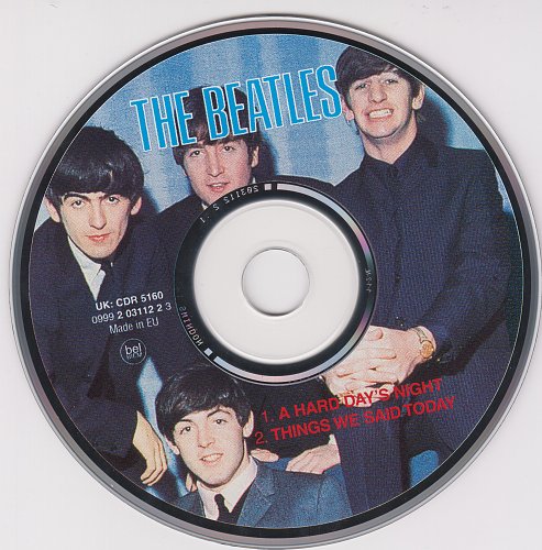 Golden Beatles CD 1998. CD Geordie: Singles collection. The Beatles - a hard Day's Night CD.