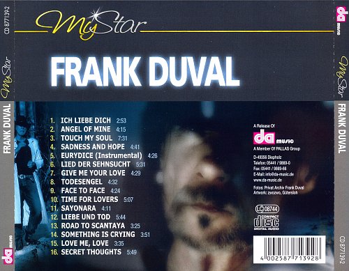 Фрэнк дюваль песни. Франк дюваль фото. Frank Duval обложка. CD Frank Duval. Frank Duval обложки альбомов.