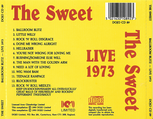 Sweet live. Live in denmark 1976 sweet. Sweet the ballroom blitz альбом. Sweet обложка. Sweet 1986 группа.