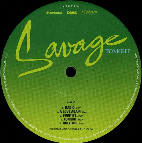 Tonight музыка. Savage Tonight 1984. Savage Tonight LP. Savage - Tonight (1985). Пластинка Саваж.