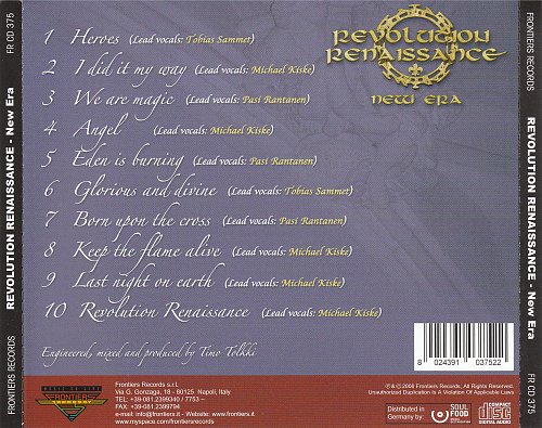 Revolution renaissance - 2008 - new era (kicp-1308). Revolution renaissance new era 2008. Группа renaissance альбомы. Фото revolution renaissance. Revolution renaissance new era 2008.